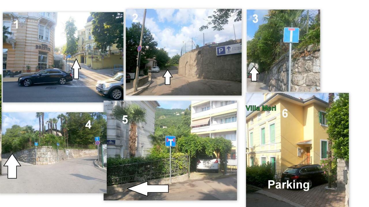 Penthouse And Piano Nobile Prkg Wifi Garden Near Beach Away From Roads Opatija Exterior foto